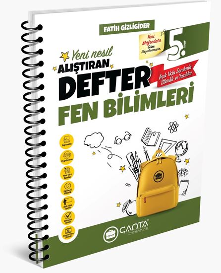 Çanta%205.Sınıf%20Fen%20Bilimleri%20Okula%20Yardımcı%20Alıştıran%20Defter%20**YENİ**