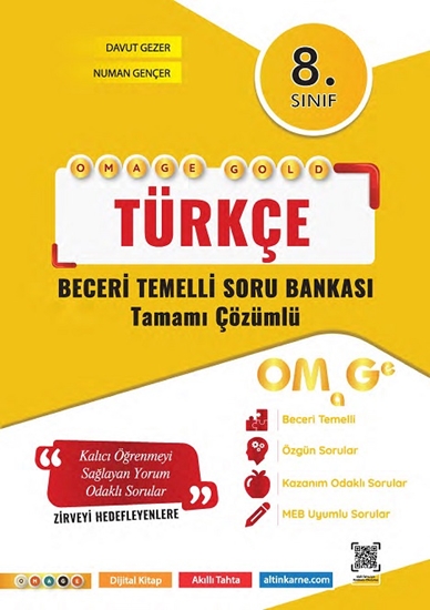 Omage/Kolay%20Seri%208.%20Sınıf%20Omage%20Gold%20Türkçe%20Soru%20Bankası%20(Nartest%20Mavi%20İle%20Aynı%20Kitap)