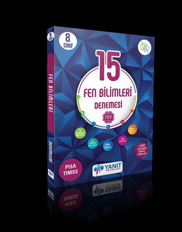 YANIT%208.%20SINIF%2015%20FEN%20BİL.%20DENEMESİ%20VİDEO%20ÇÖZÜMLÜ