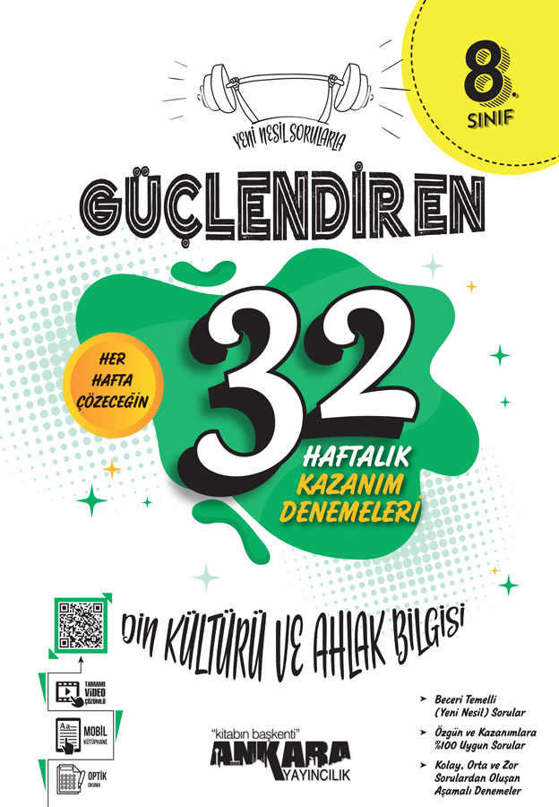 Ankara%208.Sınıf%20Din%20Kültürü%20Ve%20Ahlak%20Bilgisi%2032%20Hafta%20Kazanım%20Denemesi