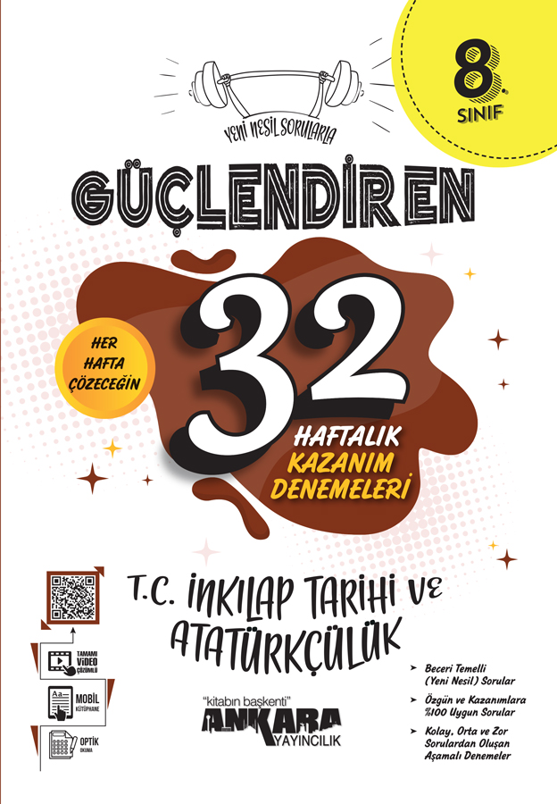 Ankara%208.Sınıf%20İnk.Tar.Ve%20Atatürkçülük%2032%20Hafta%20Kazanım%20Denemesi