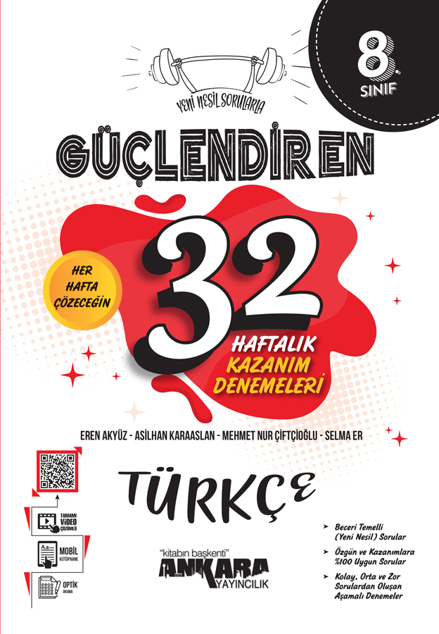 Ankara%208.Sınıf%20Türkçe%2032%20Hafta%20Kazanım%20Denemesi