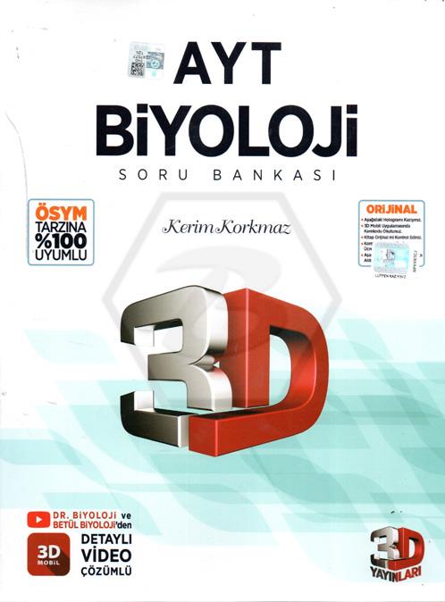 Ayt%203D%20Bıyolojı%20Soru%20Bankası