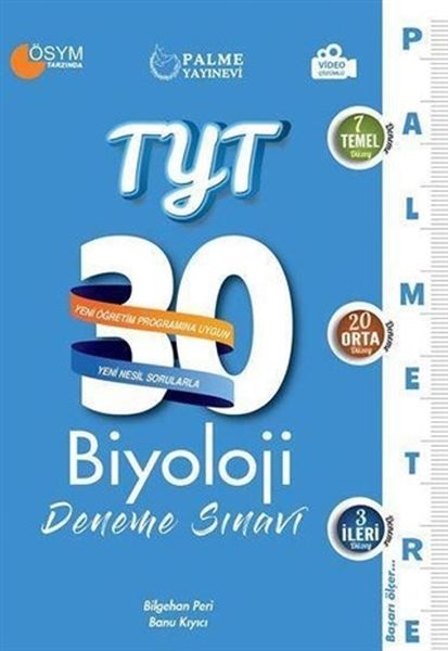 Palmetre%20Yks%20Tyt%20Biyoloji%2030%20Deneme%20Video%20Çözümlü%20**