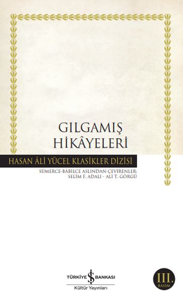 Gılgamış%20Hikayeleri%20Hasan%20Ali%20Yücel%20Klasikleri