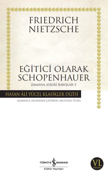 Eğitici%20Olarak%20Schopenhauer%20Zamana%20Aykırı%20Bakışlar%203%20Hasan%20Ali%20Yücel%20Klasikleri