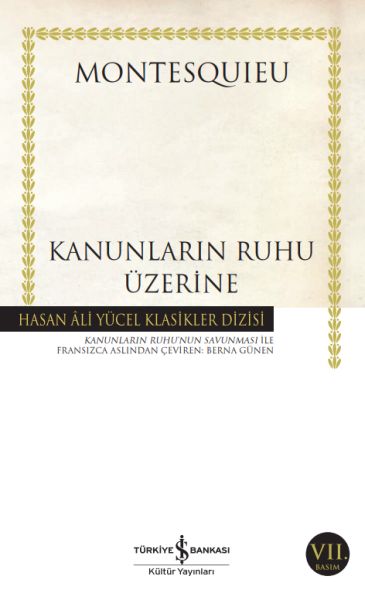 Kanunların%20Ruhu%20Üzerine%20Hasan%20Ali%20Yücel%20Klasikleri