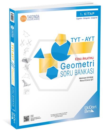 ÜçDörtBeş%20TYT-AYT%20Geometri%20Konu%20Anlatımlı%20Soru%20Bankası%20GÜNCEL%20BASKI%202025