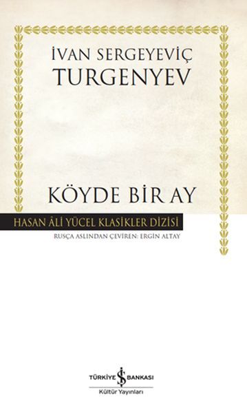 Köyde%20Bir%20Ay%20Hasan%20Ali%20Yücel%20Klasikleri%20Ciltli