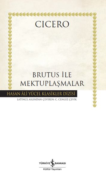 Brutus%20ile%20Mektuplaşmalar%20Hasan%20Ali%20Yücel%20Klasikleri%20Ciltli