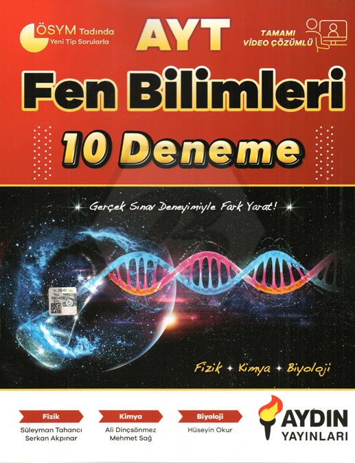 Aydın%20AYT%20Fen%20Bilimleri%2010%20Deneme