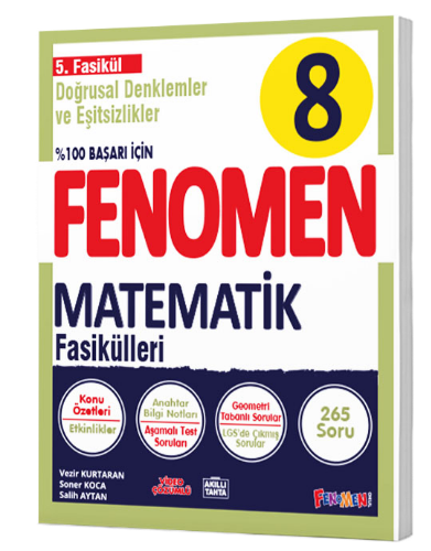 Fenomen%208%20Matematik%205.Fasikül%20(Doğrusal%20Denklemler%20Ve%20Eşitsizlikler)