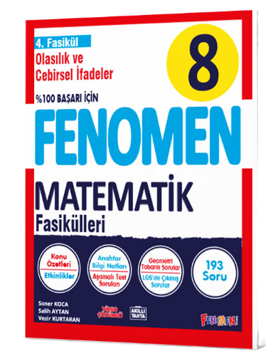 Fenomen%208%20Matematik%204.Fasikül%20(Olasılık,Cebirsel%20İfadeler%20Ve%20Özdeşlikler)