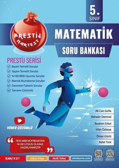 Nartest 5. Sınıf Prestij Matematik Soru Bankası **YENİ**