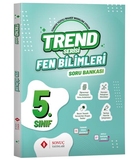 SONUÇ 5.Sınıf Trend Serisi Fen Bilimleri Soru Bankası 2024-2025 **YENİ**