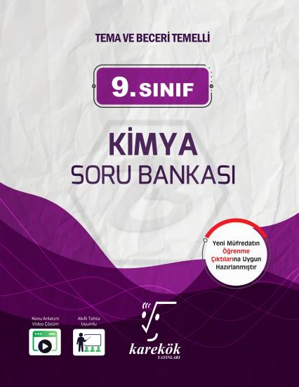 Karekök 9.Sınıf Kimya Soru Bankası **YENİ** 2025