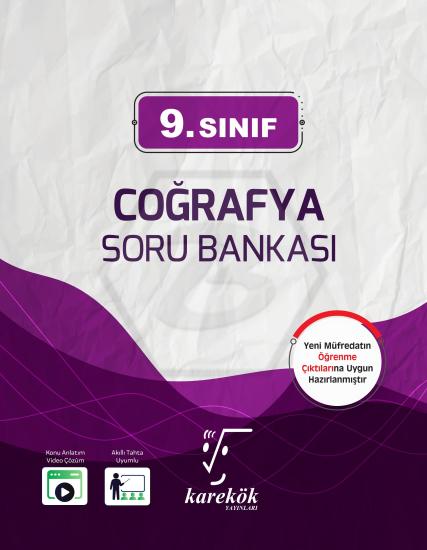 Karekök 9.Sınıf Coğrafya Soru Bankası **YENİ** 2025