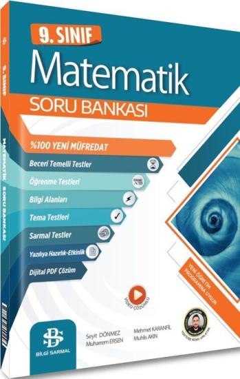 Bilgi Sarmal 9. Sınıf Matematik Soru Bankası **YENİ** 2025