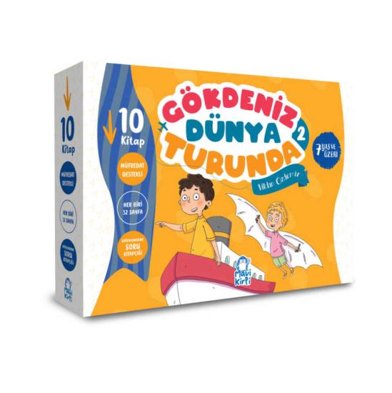 Gökdeniz Dünya Turunda 2 (2. Sınıf Seti 10 Kitap)