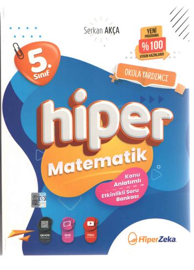 HİPER ZEKA 5. Sınıf Hiper Matematik Konu Anlatımlı & Soru Bankası **YENİ**