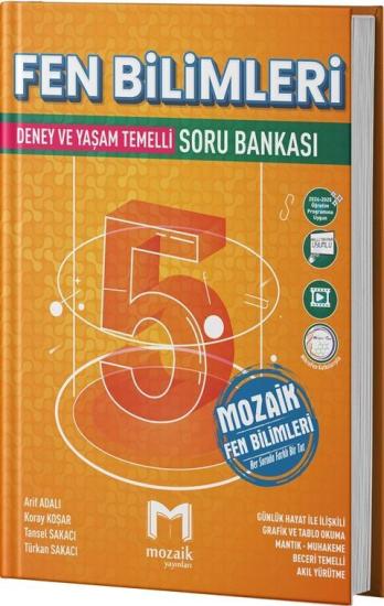 Mozaik Yayınları 5. Sınıf Fen Bilimleri  Soru Bankası **YENİ**