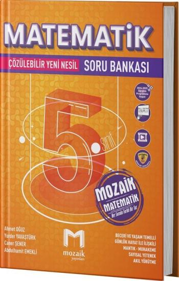 Mozaik Yayınları 5. Sınıf Matematik Soru Bankası **YENİ**