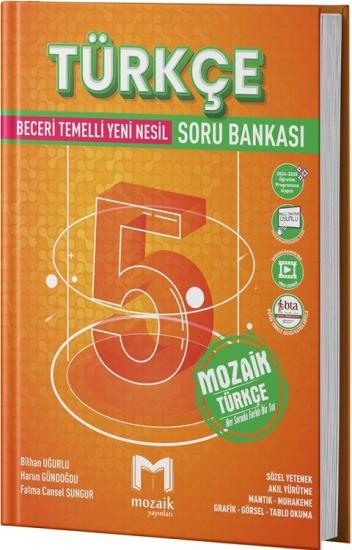 Mozaik Yayınları 5. Sınıf Türkçe Soru Bankası **YENİ**