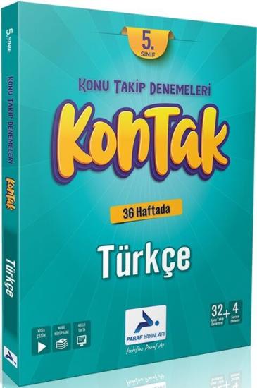 Paraf 5. Sınıf Türkçe Kontak Denemeleri **YENİ** 2025