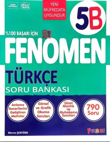 Fenomen 5 Türkçe Soru Bankası (B) **YEN,**2025