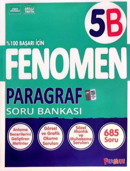 Fenomen 5 Paragraf Soru Bankası (B)**YENİ** 2025