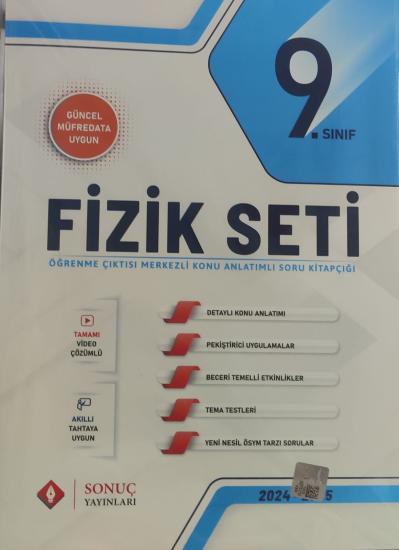 SONUÇ 9.SINIF FİZİK SETİ **YENİ**