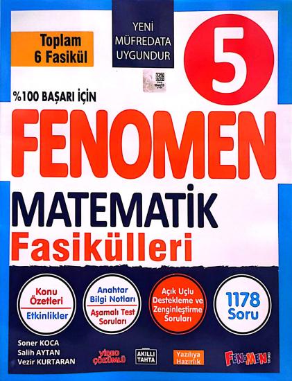 Fenomen 5. Sınıf Fenomen Matematik Fasikülleri **YENİ**