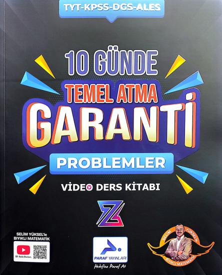 PARAF Z TAKIM PROBLEMLER-10 GÜNDE TEMEL ATMA GARANTİ **YENİ** 2025